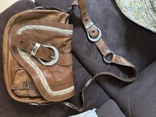 Christian Dior Vintage Gaucho Saddle Bag in pelle | Borsa da donna di lusso