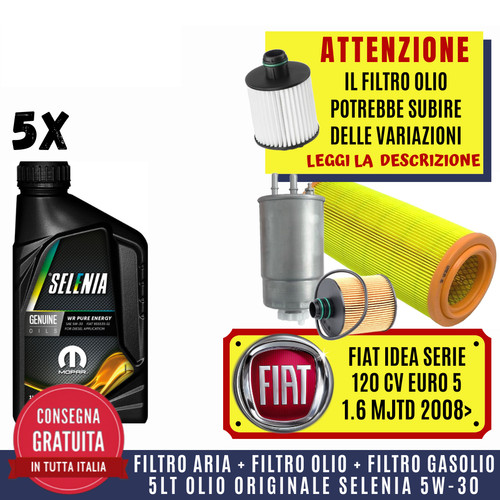 Kit tagliando fiat - kit,