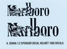 1/2 Decals per AYRTON SENNA