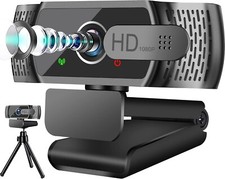Webcam HD 1080P con Microfono