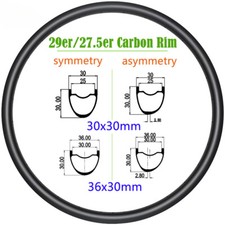 Cerchio in carbonio 27,5/29er