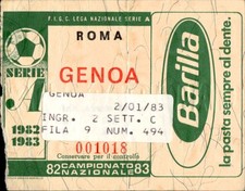 Biglietto stadio Serie A ROMA