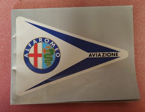 Alfa romeo aviazione depliant - aviazione,