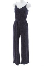 H&M Tuta lunga Donna Pantalone Taglia IT 40 blu-bianco stile casual