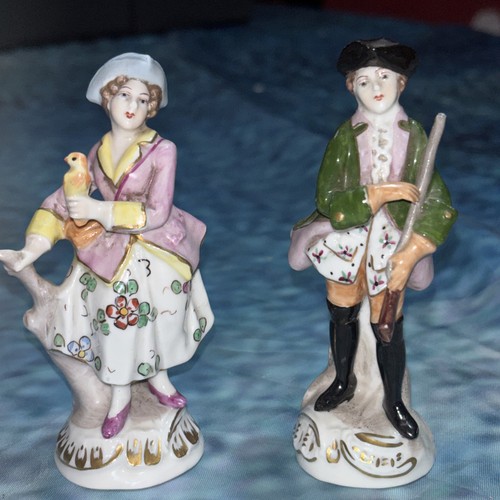 Coppia statuine capodimonte - coppia,