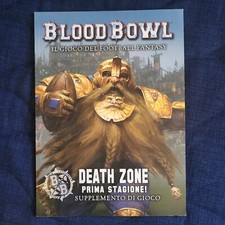 Blood Bowl Death Zone Season One! Gaming Supplement Italian Games Workshop - NEW