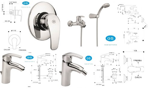 Glass monocomando gnutti - monocomando,