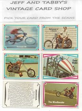 1972 DONRUSS Hot Bike Street