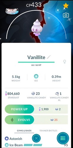 Shiny vanillite community - shiny,