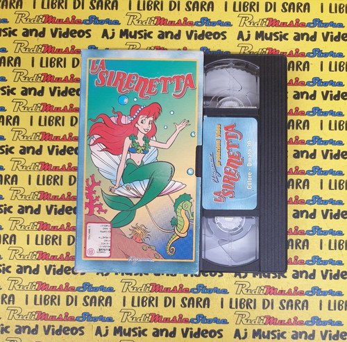 Vhs cartonata sirenetta - vhs,