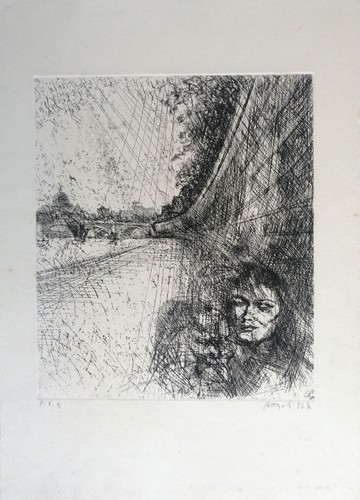 Ugo attardi sul tevere - attardi, "sul