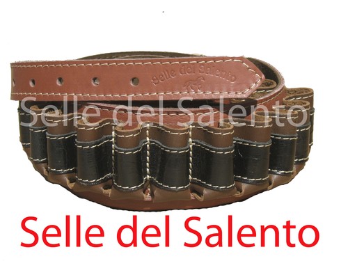 Cartuccera caccia pelle - cartuccera, in