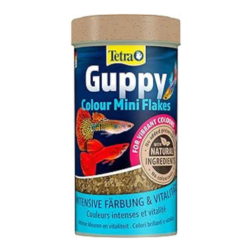 Tetra guppy colour mini flakes - mini,