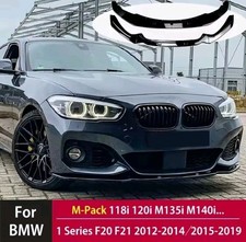 Labbro Anteriore M-Sport BMW Serie 1 F20 F21 2015-2019 Lama Paraurti Spoiler 