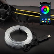 Striscia LED Auto RGB 4m Fibra