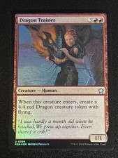MTG Foundations Dragon Trainer