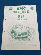 MG MGA FACTORY SPECIAL TUNING
