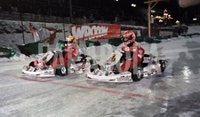 Foto Vintage Automobilismo F1 Schumacher Burti Meeting Ferrari  stampa 31x20 cm