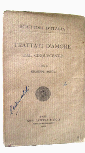 Trattati amore del - d’amore,