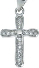 Collana catena ciondolo croce