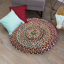 Tappeto rotondo in juta a