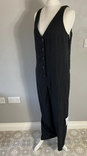 Topshop tuta nera - , abbottonata