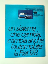 FIAT 128 AUTO CLIPPING ADVERT