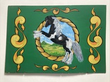 Quadro olio fiera vintage