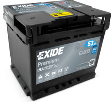 BATTERIA AUTO EXIDE 12V 53AH