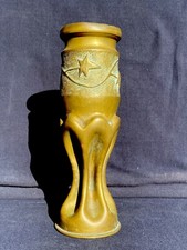 Vaso bronzo trench art - in,