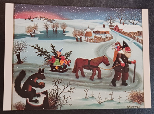 Cartolina artistica ivan - cartolina,