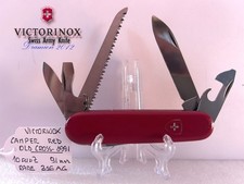 COLTELLINO VICTORINOX CAMPER RED 91MM 10 FUNZ SWISS ARMY KNIFE ► 1991 OLD CROS