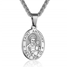 Collana con ciondolo medaglia