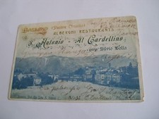 Vicenza - S. Antonio al Cardellino - Bassano - spedita in busta f. p. pieghine