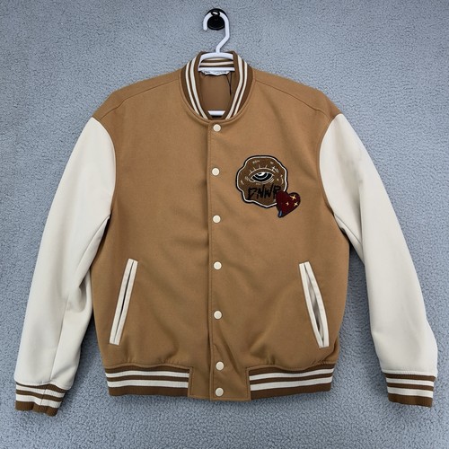 Zara varsity bomber giacca - varsity,