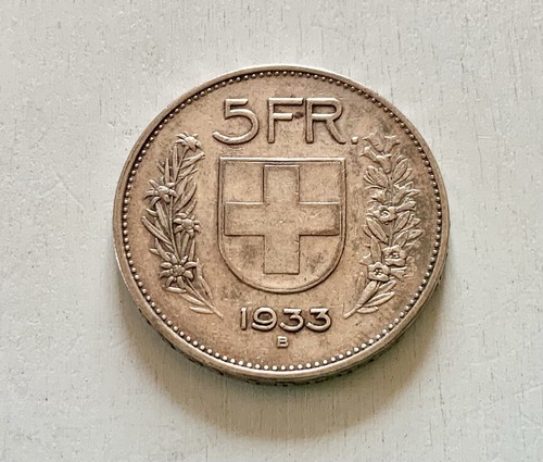Svizzera franchi 1933 - 5,