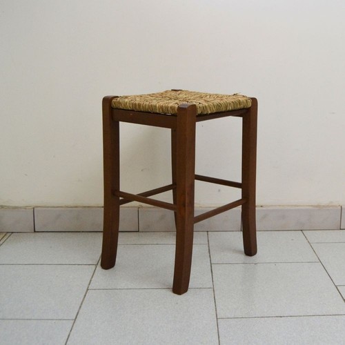 Sgabello legno h47 - legno,