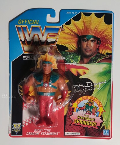 Ricky steamboat wwf hasbro - wwf, moc