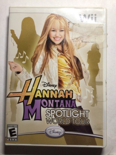 Nintendo wii hanna montana - hanna,