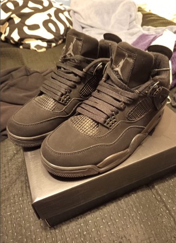 Air jordan retro black - 4, ‘black