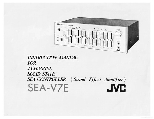 Jvc sea v7e controller - sea-v7e,