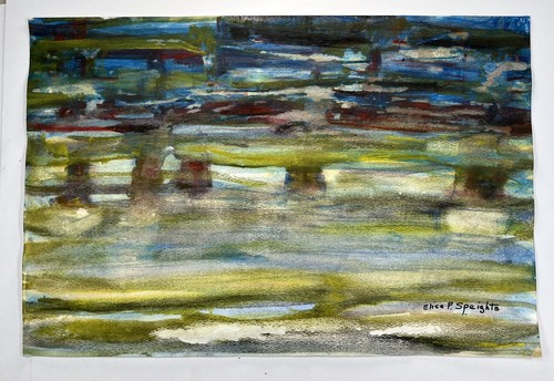 Quadro acquerello composizione - acquerello,