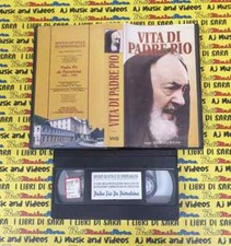 VHS VITA DI PADRE PIO REGIA DI ADRZEJ SOLKA