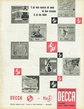 DECCA ITALIA RECORDS DISCO