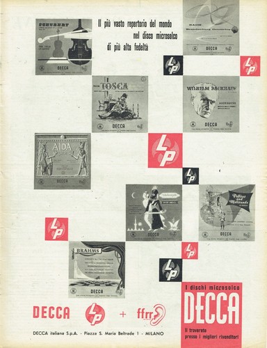 Decca italia records - records, disco