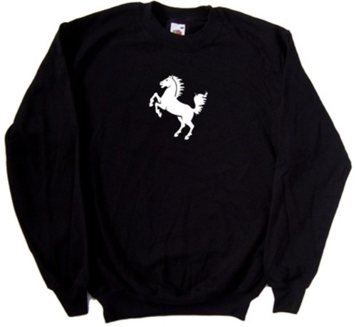 Felpa cavallo rampante