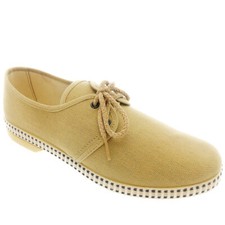 Mocassini leggeri in tela canapone con lacci Axa Shoes -26626A