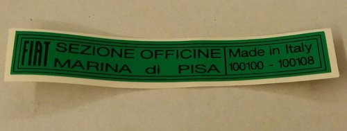 Adesivo decals sticker - decals, fiat