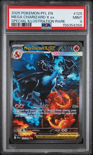 Psa mega charizard - 9,