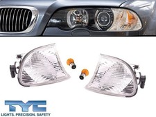 Frecce Anteriori Indicatori BMW E46 Serie 3 COUPE CABRIO 1999 2000 Design Bianco